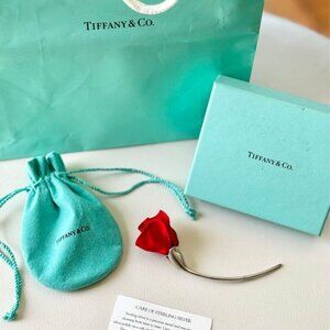 S O L D Tiffany & Co. Sterling Silver Amapola Poppy Brooch by Elsa Peretti